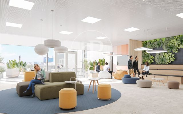 Edifici exclusivament d’oficines en lloguer